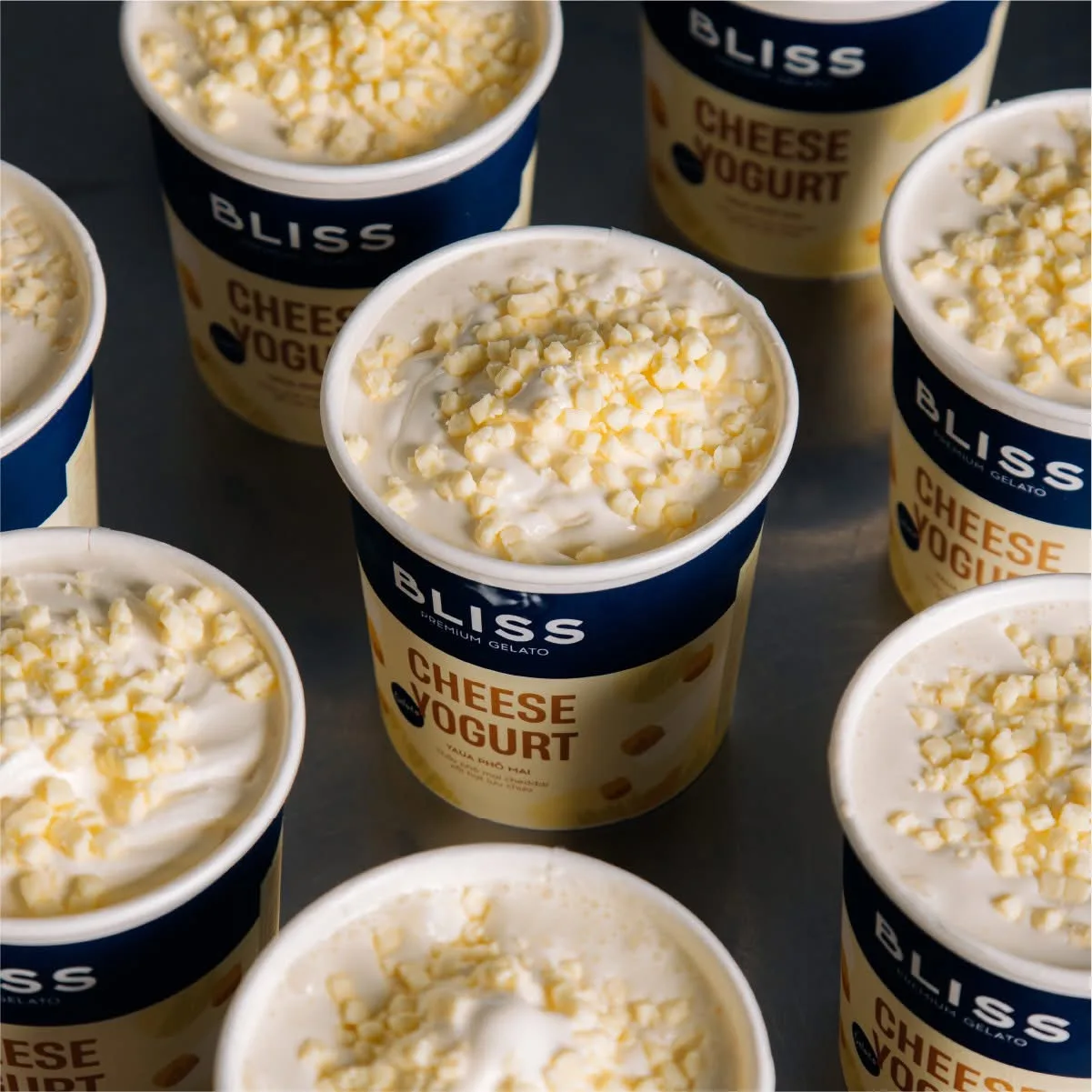 Hãng kem cao cấp Bliss Premium Gelato tại Sài Gòn.