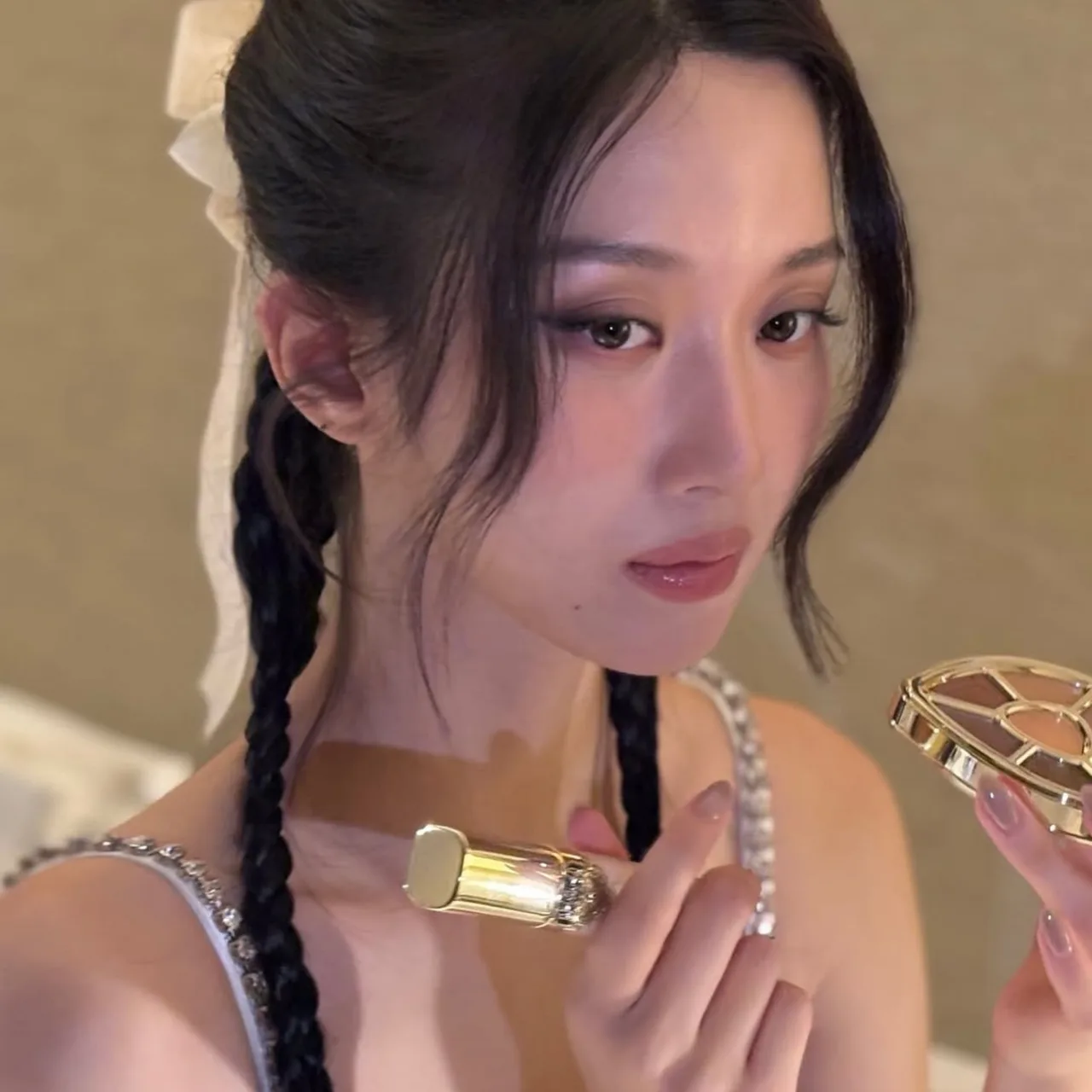 Diễn viên Moon Ga Young với phong cách trang điểm mlbb