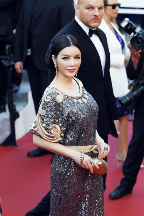 Hình ảnh Lý Nhã Kỳ trong ngày thứ 2 tại Cannes 2016