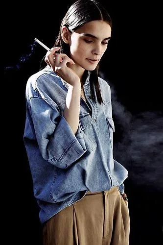 Sơ mi denim bạn nên mượn từ người yêu