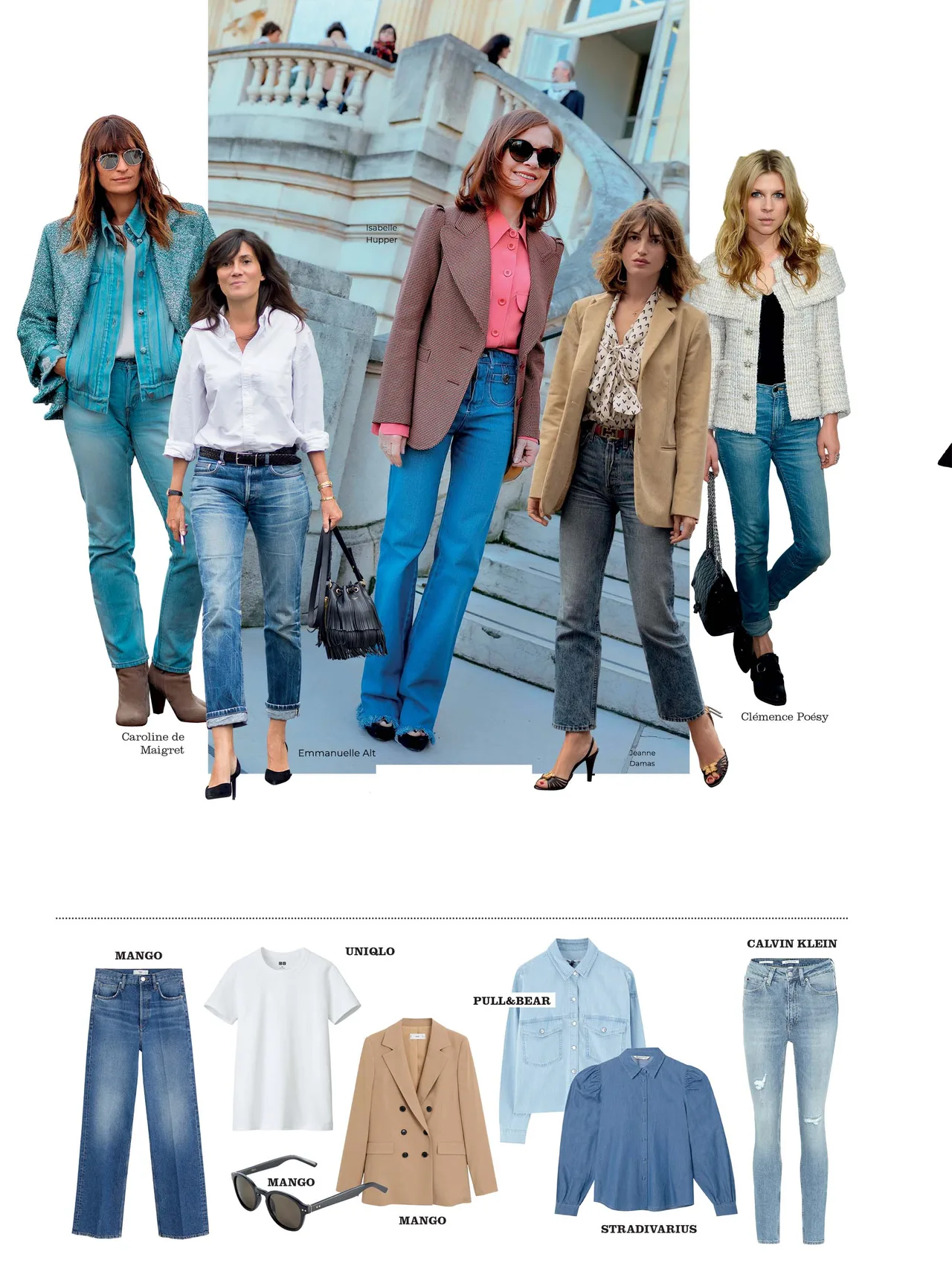 chất liệu denim tối giản mặc thường ngày mặc đẹp với denim phong cách tối giản