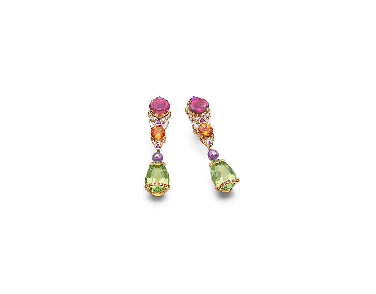 khuyên tai cầu vòng Bvlgari