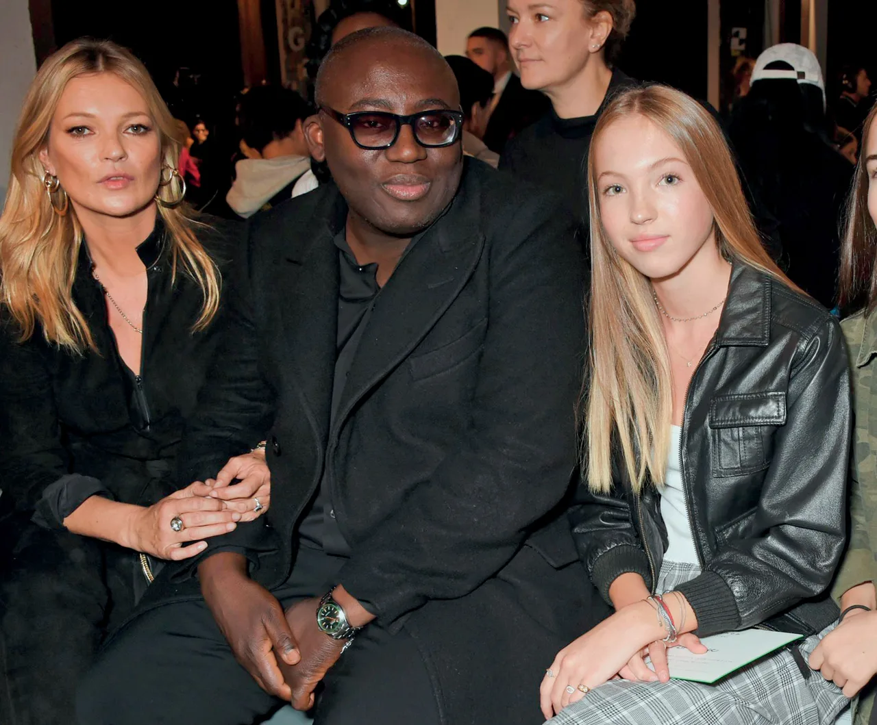 thời trang hàng ghế đầu Edward Enninful khách mời quyền lực trên front row Edward Enninful