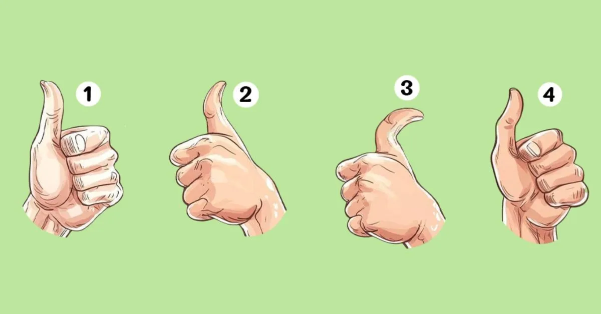 trắc nghiệm hình dáng ngón tay cái elle