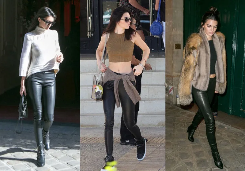 Thay vì legging, hãy chọn những chiếc quần da