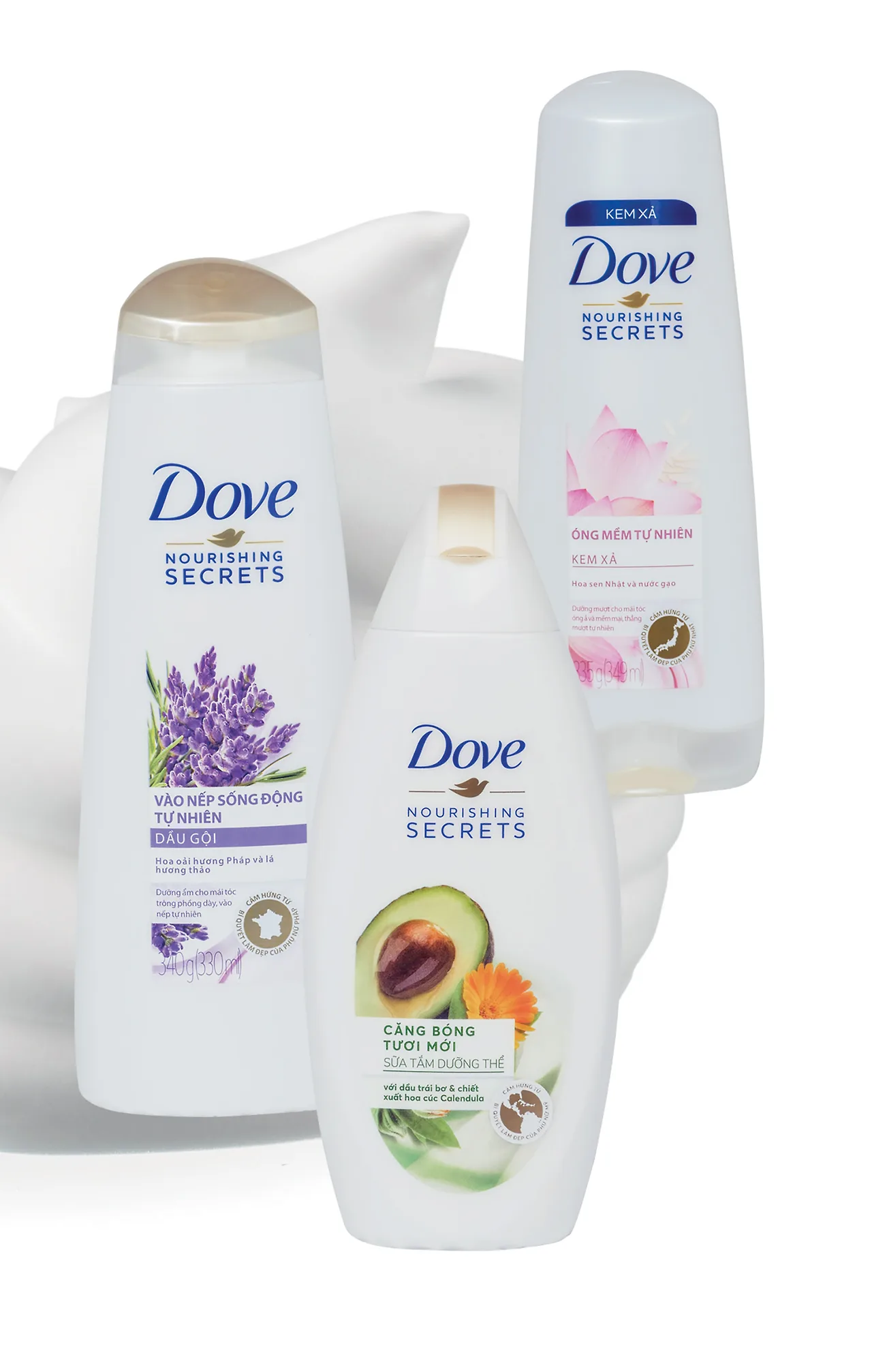 ELLE Club set sản phẩm của Dove ELLE Club set sản phẩm của Dove