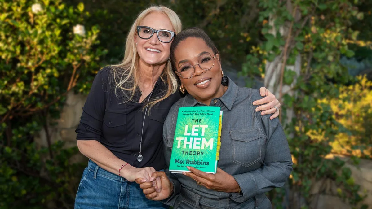 Mel Robbin trò chuyện cùng Oprah Winfrey về cuốn sách Thuyết Mặc Kệ Họ