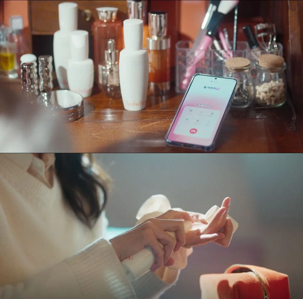 Yoona trong Ngự Trù Của Bạo Chúa skincare buổi sáng với sản phẩm Sulwhasoo