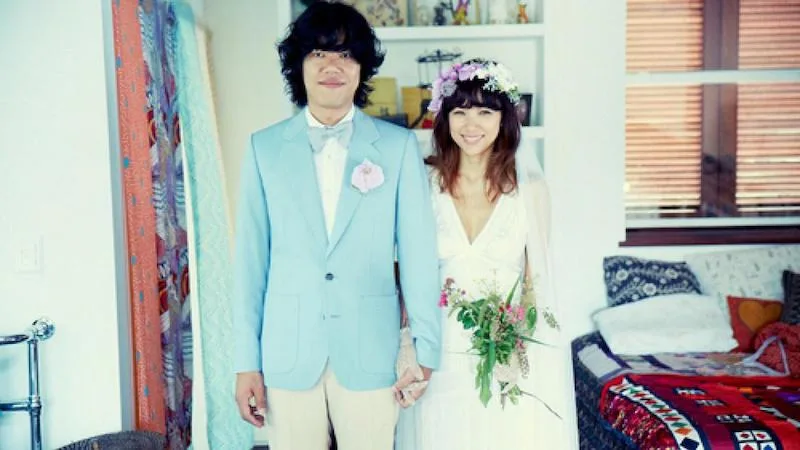 Lee Hyori và chồng trong ngày cưới Lee Hyori và chồng trong ngày cưới