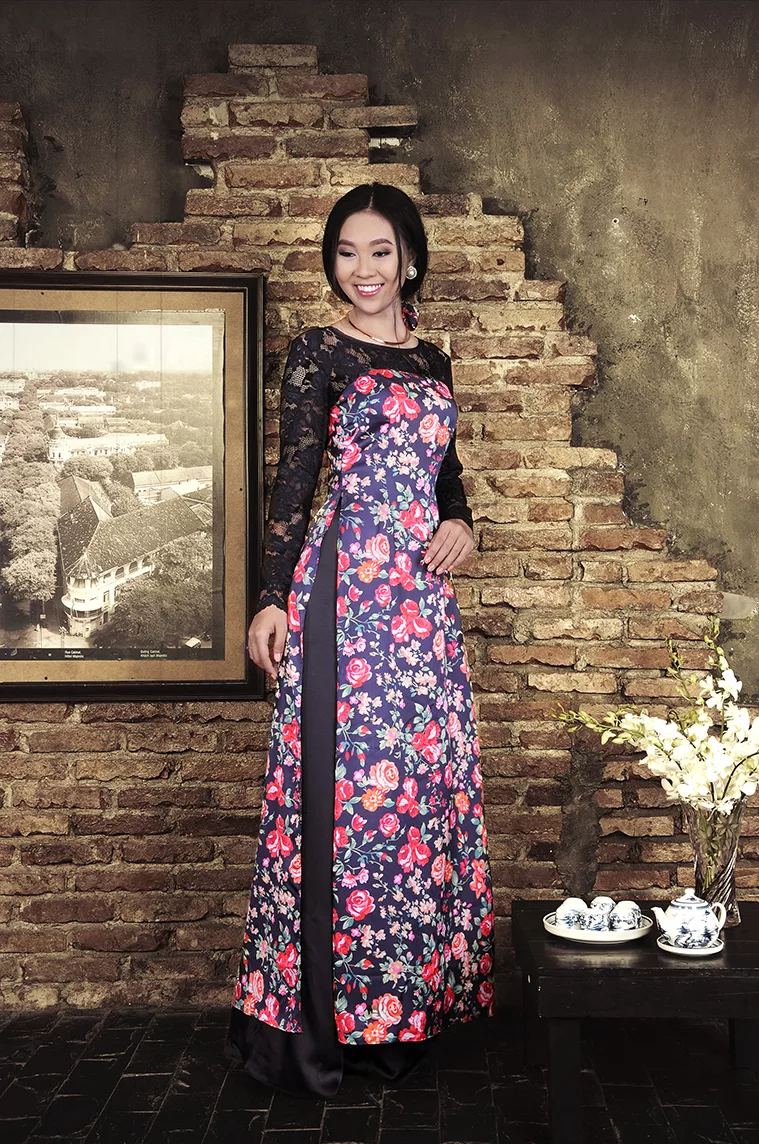 lookbook áo dài Việt