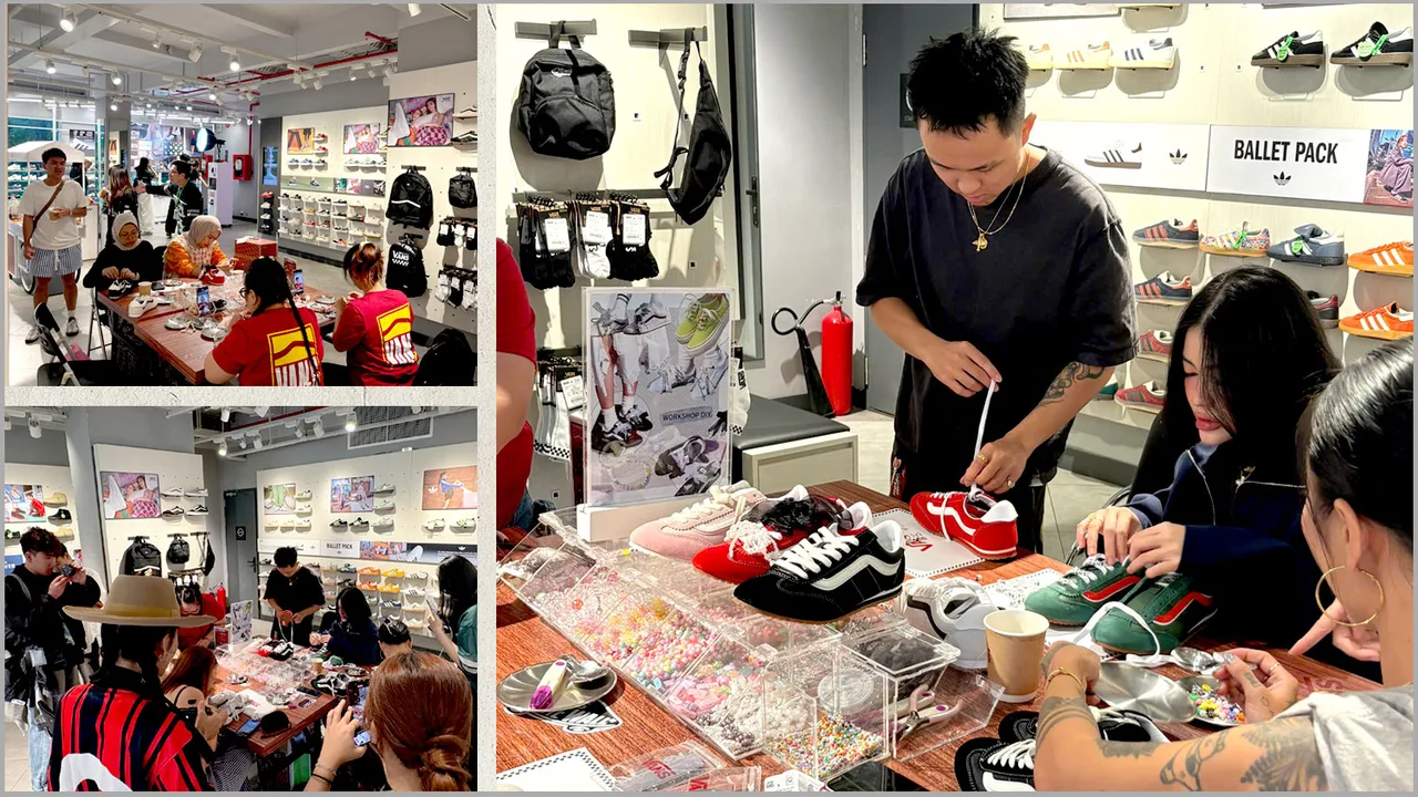 workshop giayf Vans