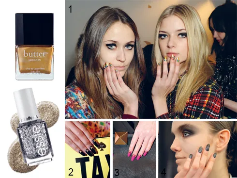 1.Libertine 2-3.Kate Spade 4.Nicholas K