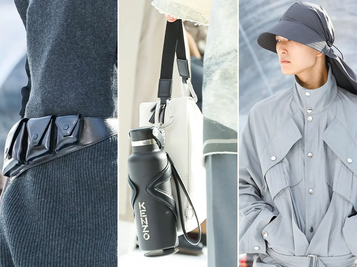 Phụ kiện ấn tượng và có tính ứng dụng cao trong BST Thu - Đông 2020 của Kenzo