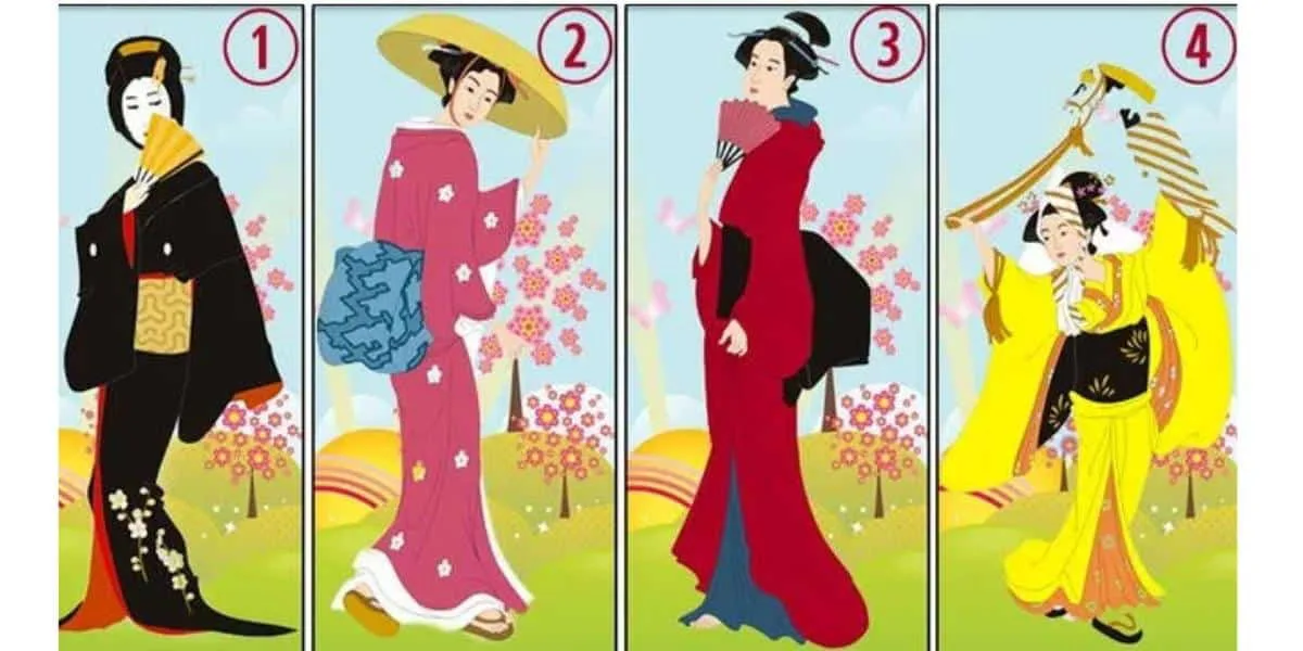 trắc nghiệm tính cách bằng bức vẽ geisha