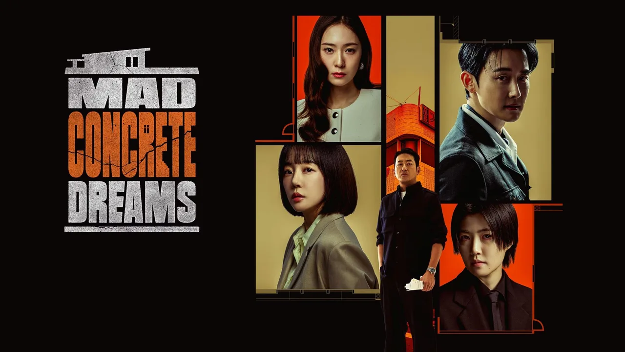 Mad Concrete Dreams là phim truyền hình tội phạm, hài đen (black comedy) của Hàn Quốc 2026