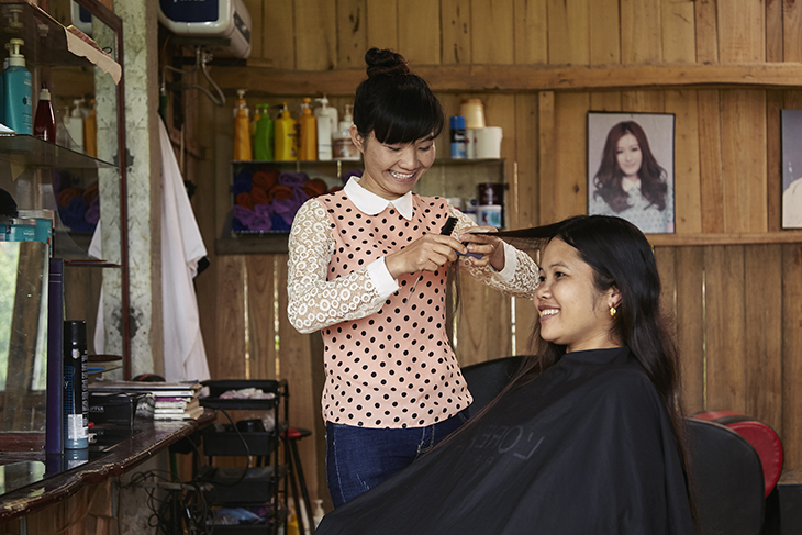 chương trình đào tạo phụ nữ làm đẹp