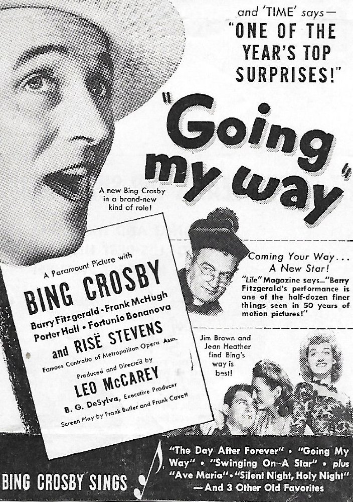 Phim âm nhạc đoạt giải Oscar - Going My Way
