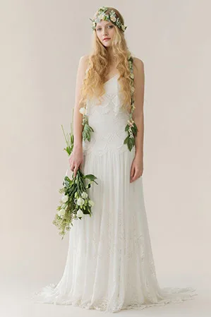 Tổ chức tiệc cưới theo phong cách bohemian - váy cưới