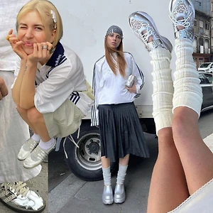 Sneakers màu matellic – Điểm sáng của xu hướng giày thể thao mùa Thu 2023