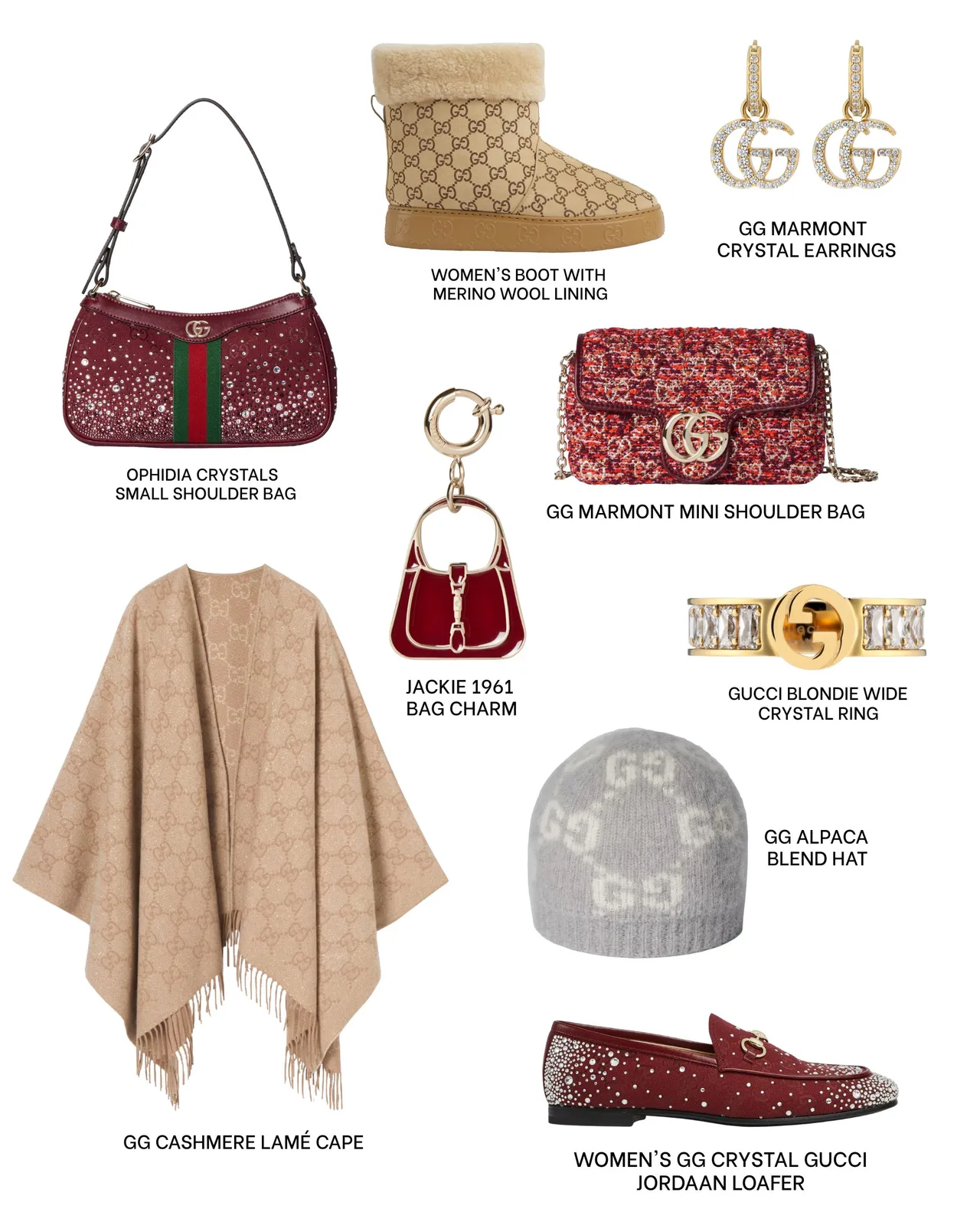 quà tặng sang trọng mùa giáng sinh từ gucci