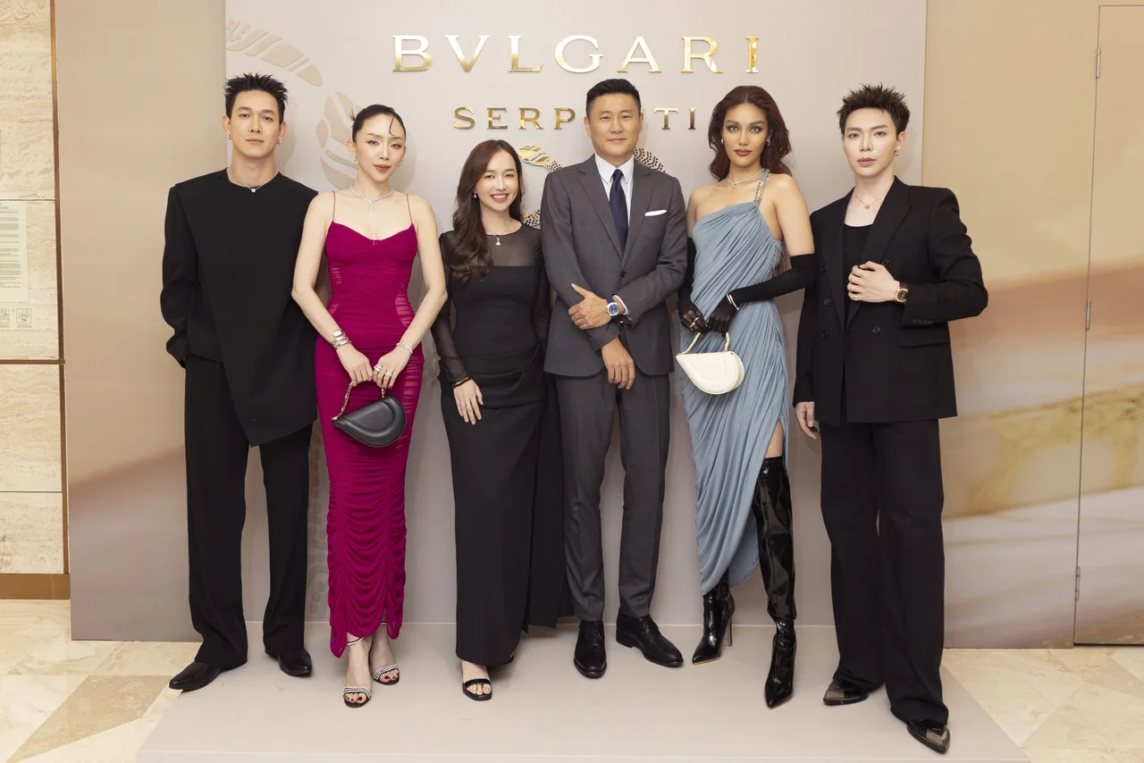 Dàn nghệ sĩ tới Bvlgari