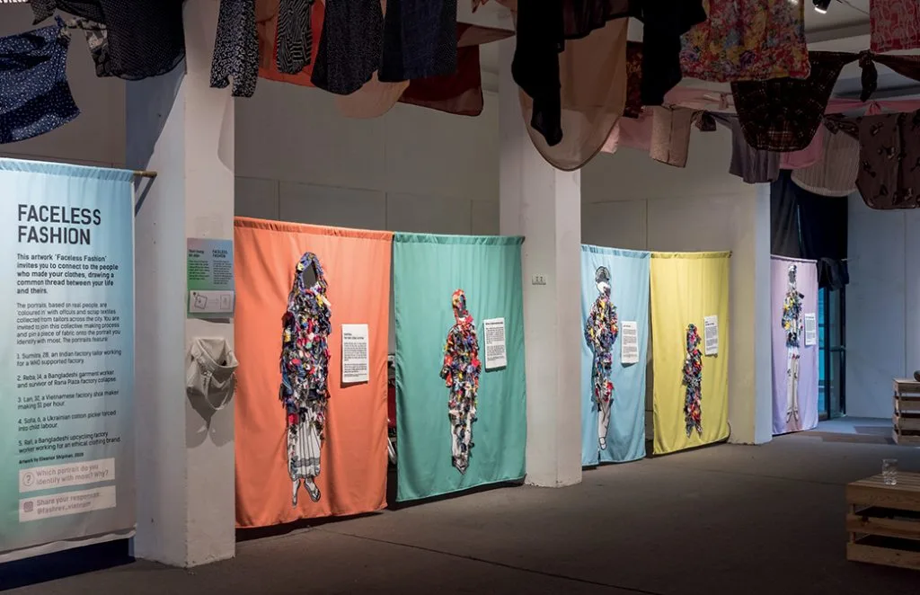 Fashion Revolution 1 triển lãm fashion revolution ở Hà Nội về góc khuất công nghiệp thời trang