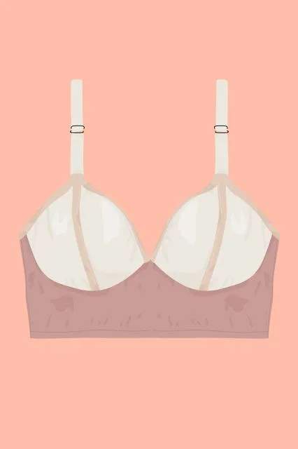 Longline Bra - áo ngực với đai lưng rộng - elle vn