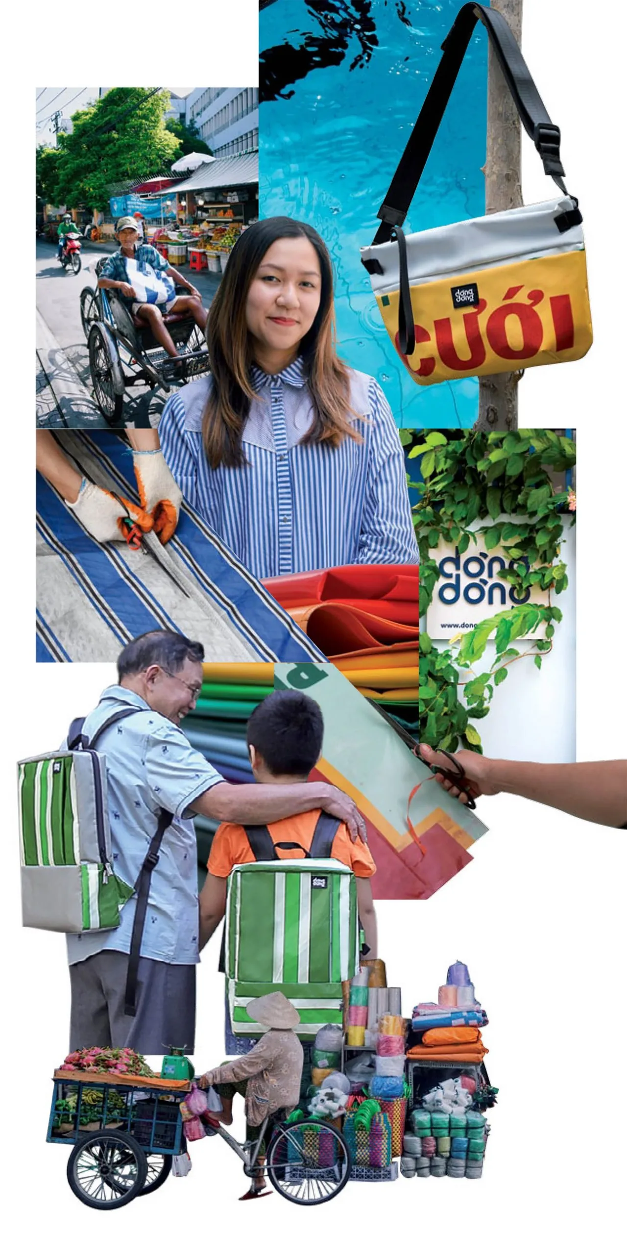 tái chế Dòng Dòng Sài Gòn