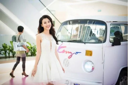 Xe Cafe Kenzo xuất hiện đầy ấn tượng tại Saigon Centre