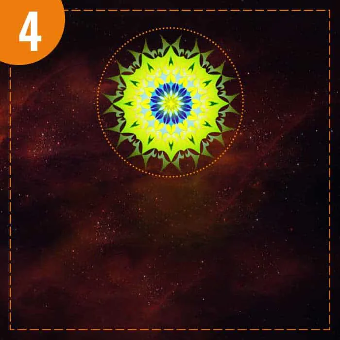 trắc nghiệm hình mandala số 4