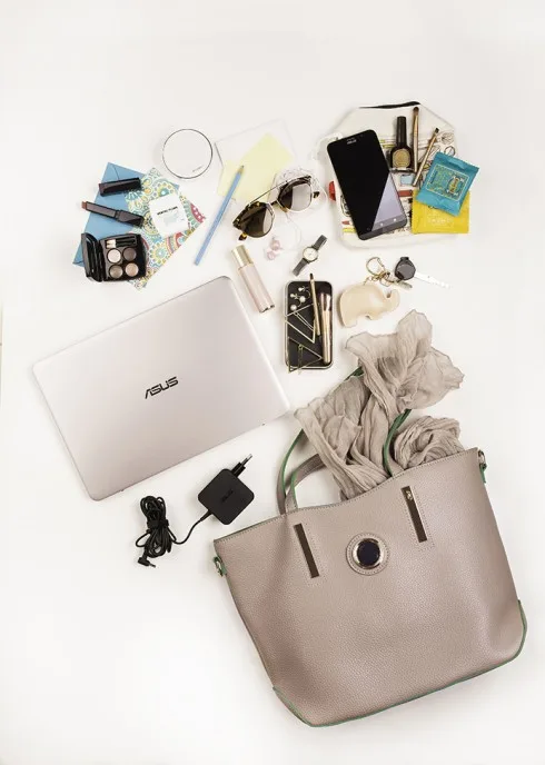 In Her Bag Today