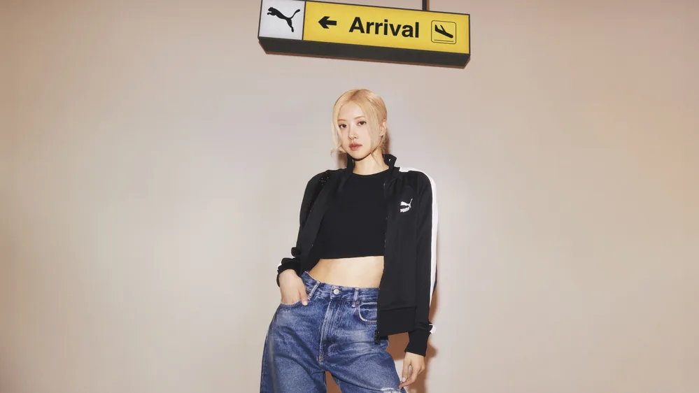 rosé blackpink puma