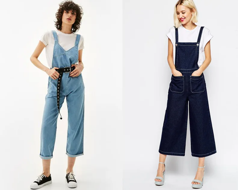 Chào Hè với phong cách thời trang quần yếm jean