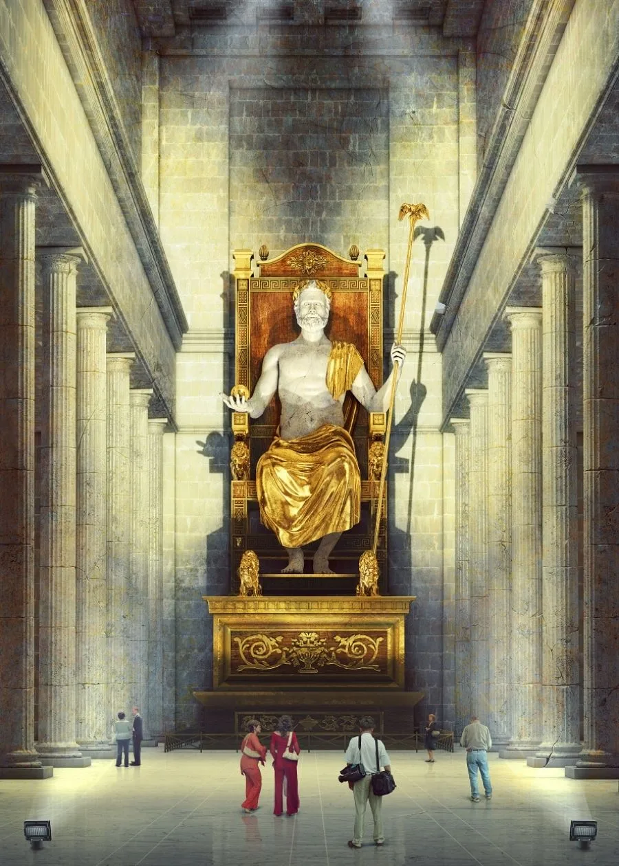 kien-truc-tuong-than-zeus-o-olympia-mau-vang-900x1260