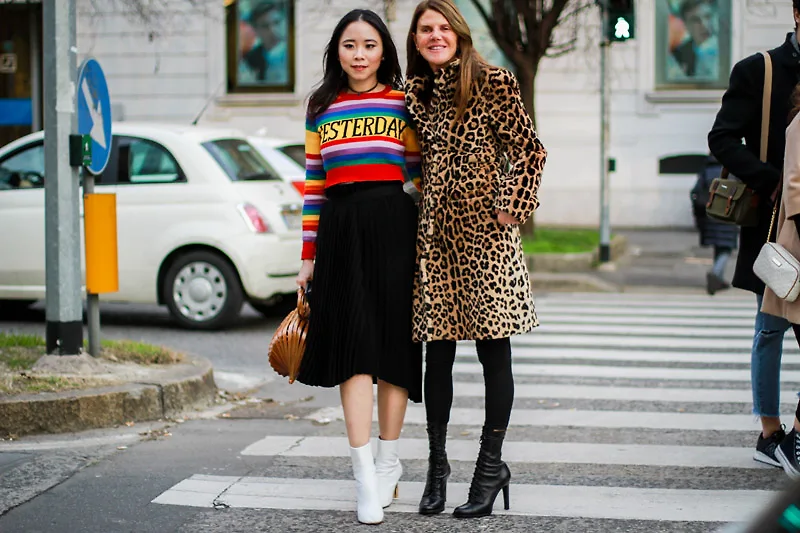 Phong cách street style đặc sắc ủng hộ các nhà mốt cựu trào tại Milan Thu – Đông 2018