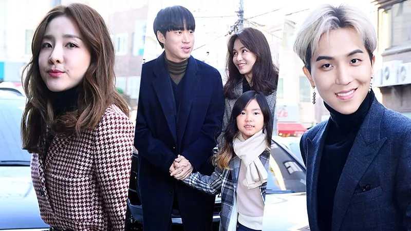sandara park, tablo, mino đi đám cưới taeyang