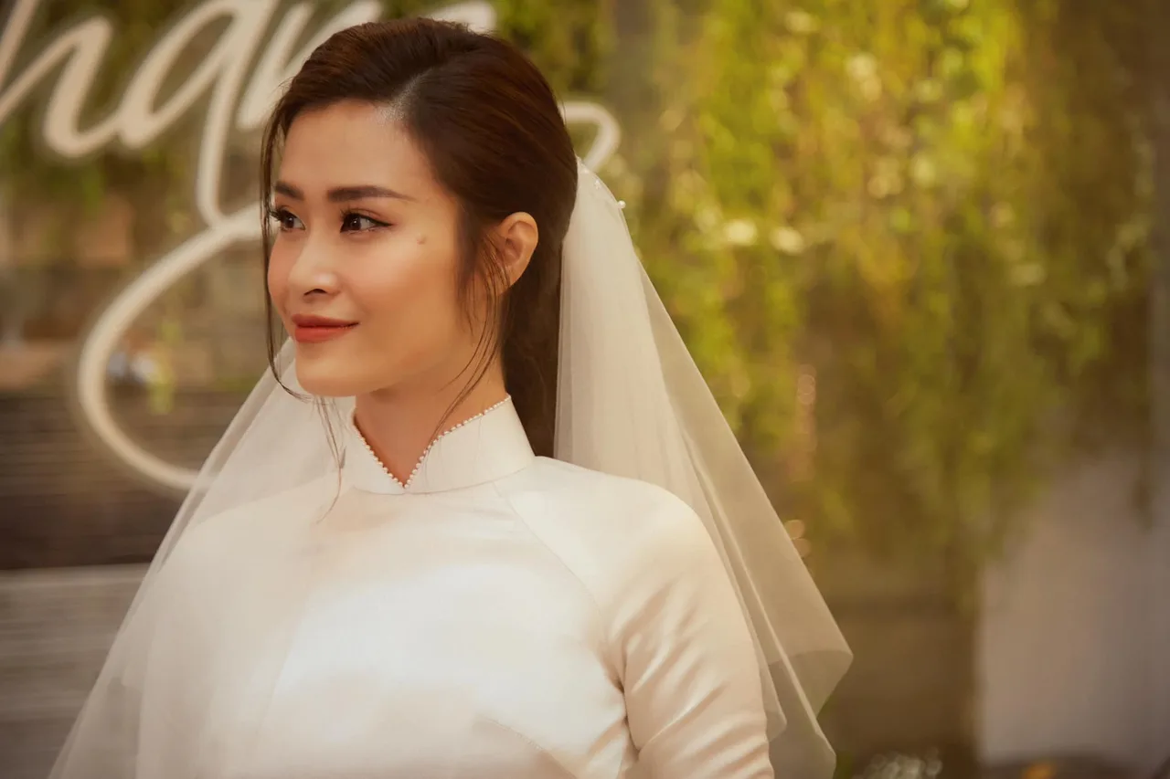 Áo dài cưới Đông Nhi