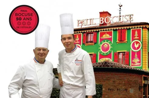 Bếp trưởng Gilles Reinhardt đến từ nhà hang 3 sao Michelin Paul Bocuse lên thực đơn và chế biến tại lễ hội ẩm thực.