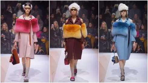 Những chiếc áo khoác phối lông rực rỡ của Anya Hindmarch