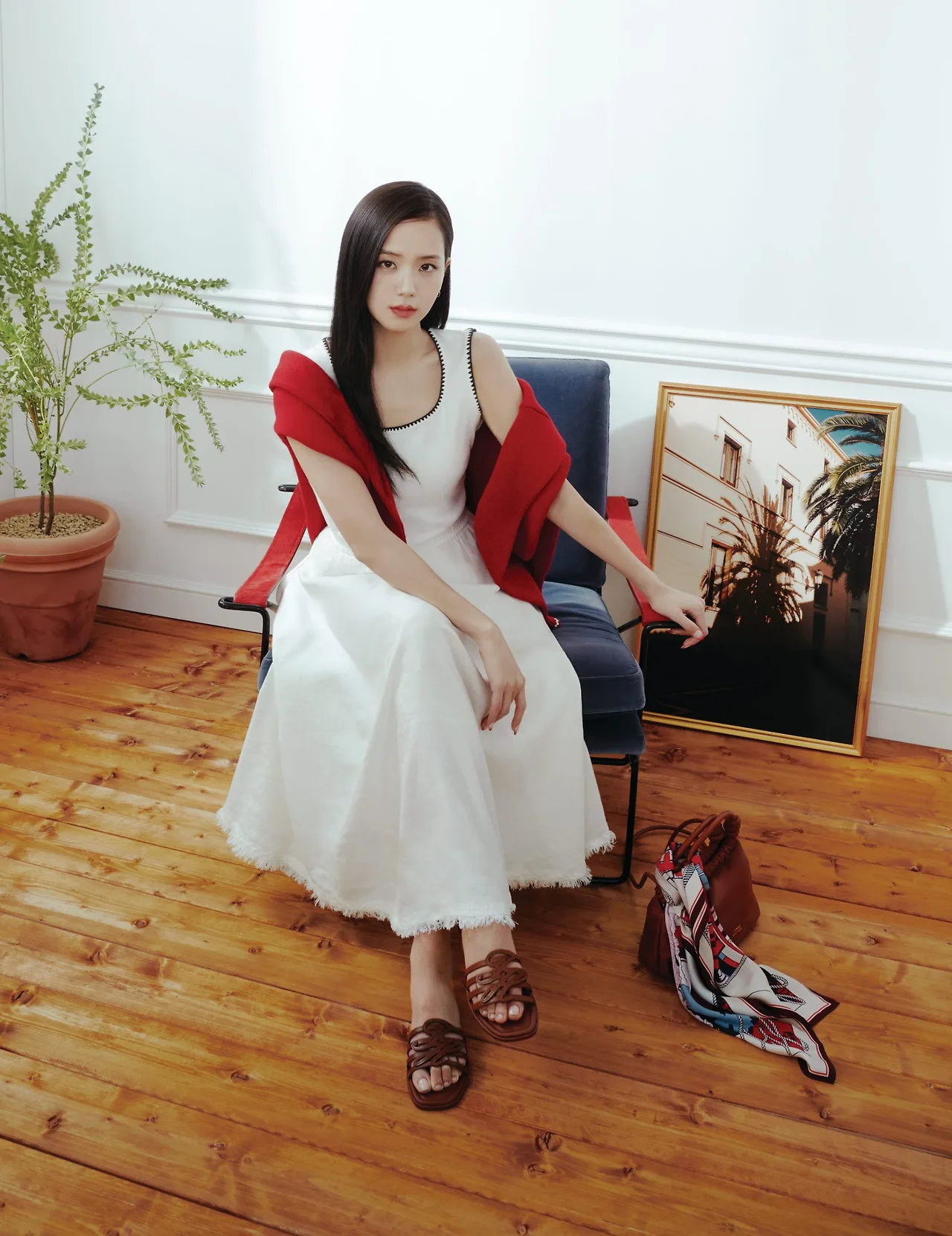 Jisoo trong chiến dịch TOMMY HILFIGER Spring 2026