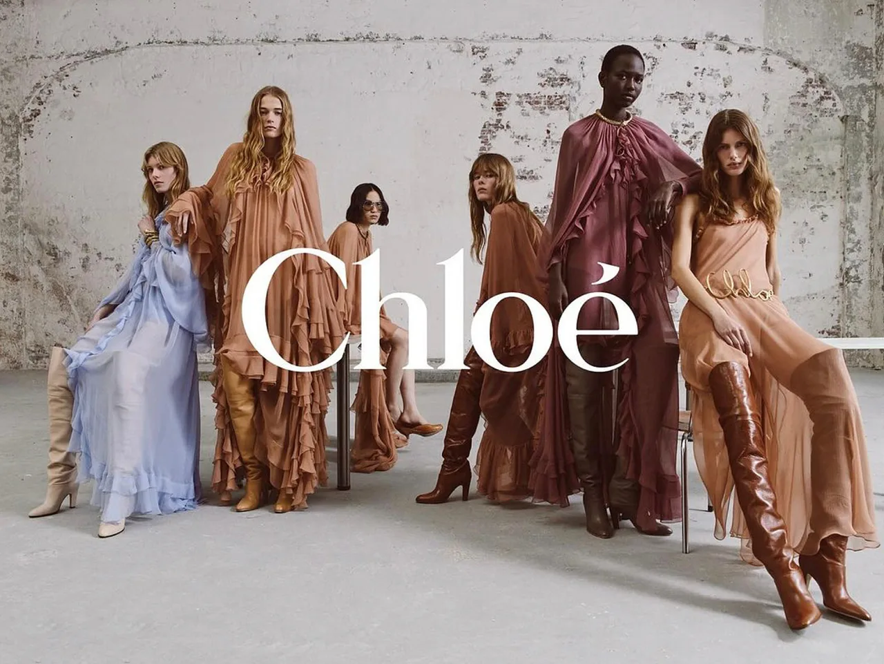 Chloé Boho chic 2024 collection