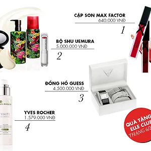 Quà tặng ELLE CLUB số tháng 6/2014