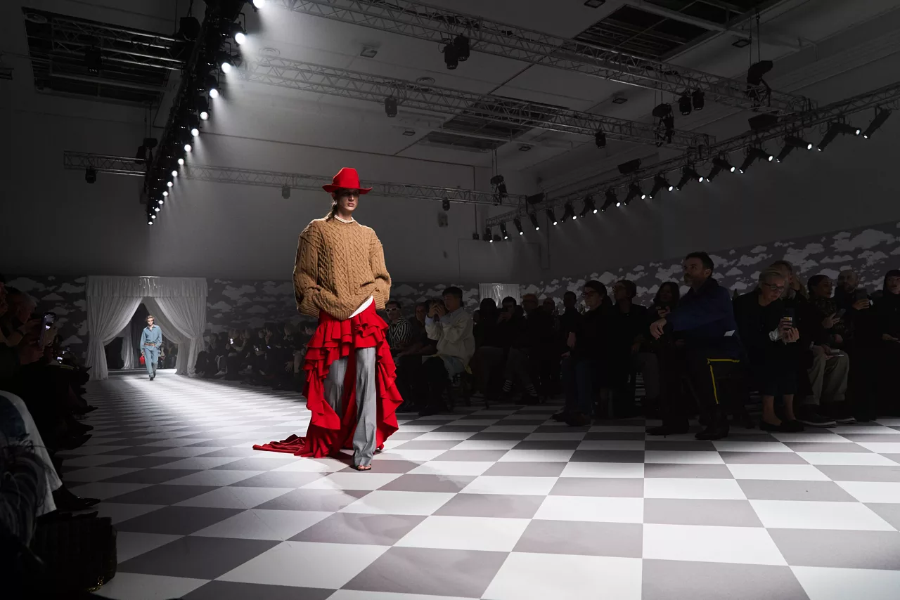 Moschino Thu - Đông 2024. (Ảnh: Getty Images)
