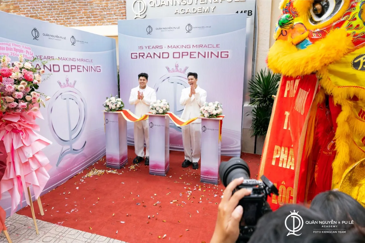 Quân Nguyễn và Pu Lê mở grand opening