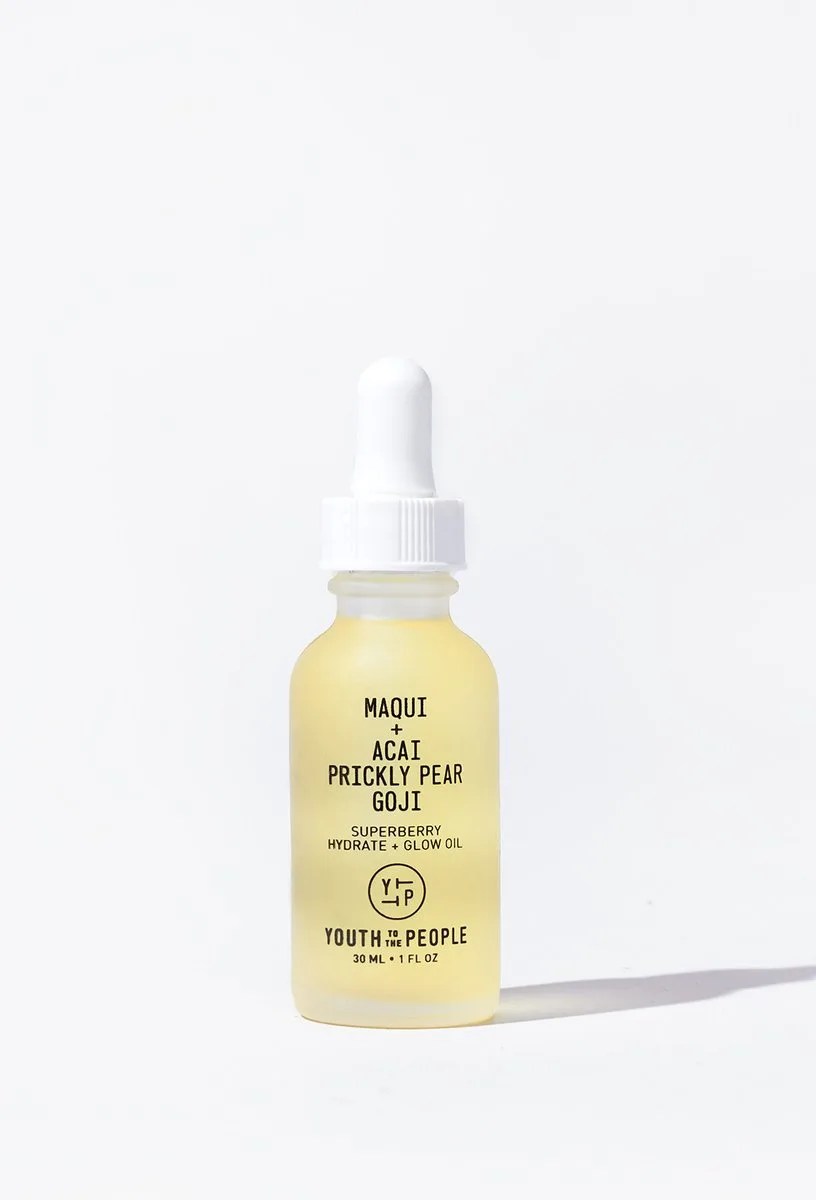 Youth to the People Superberry Hydrate + Glow Oil. dưỡng da - maqui