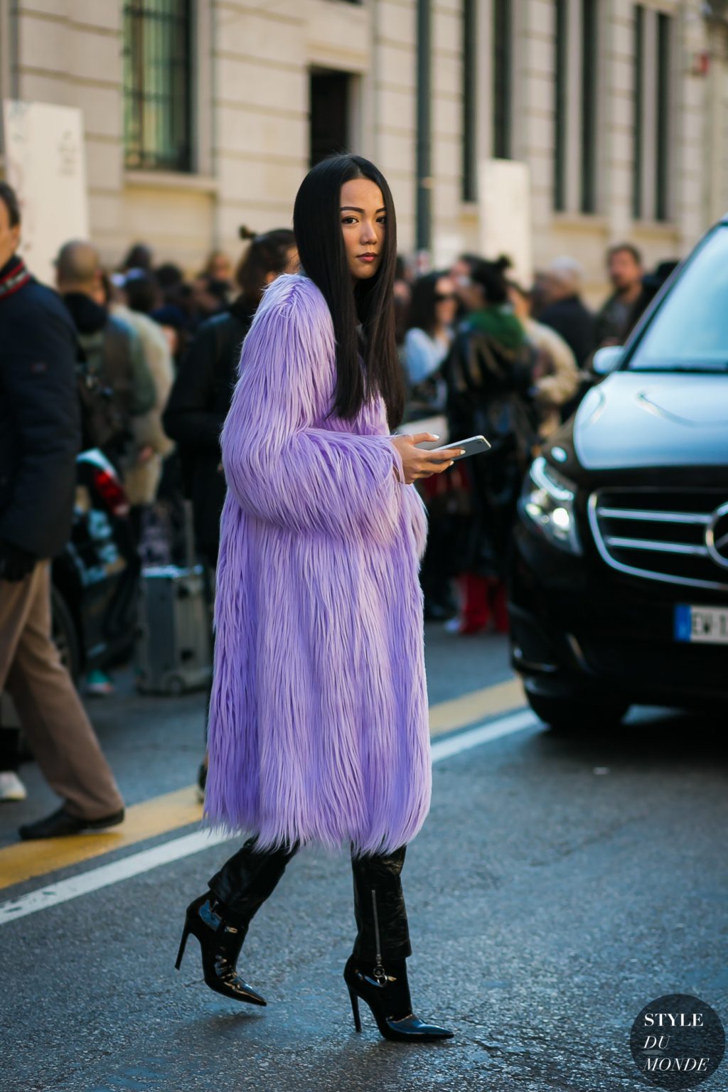 elle việt nam trang phục tím lavender 3