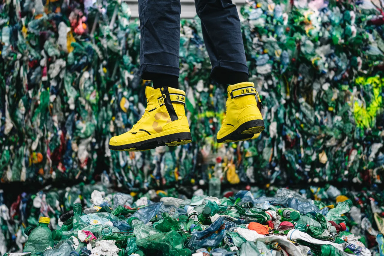 BST Palladium RECYCLED - thiết kế EVO LITE màu vàng