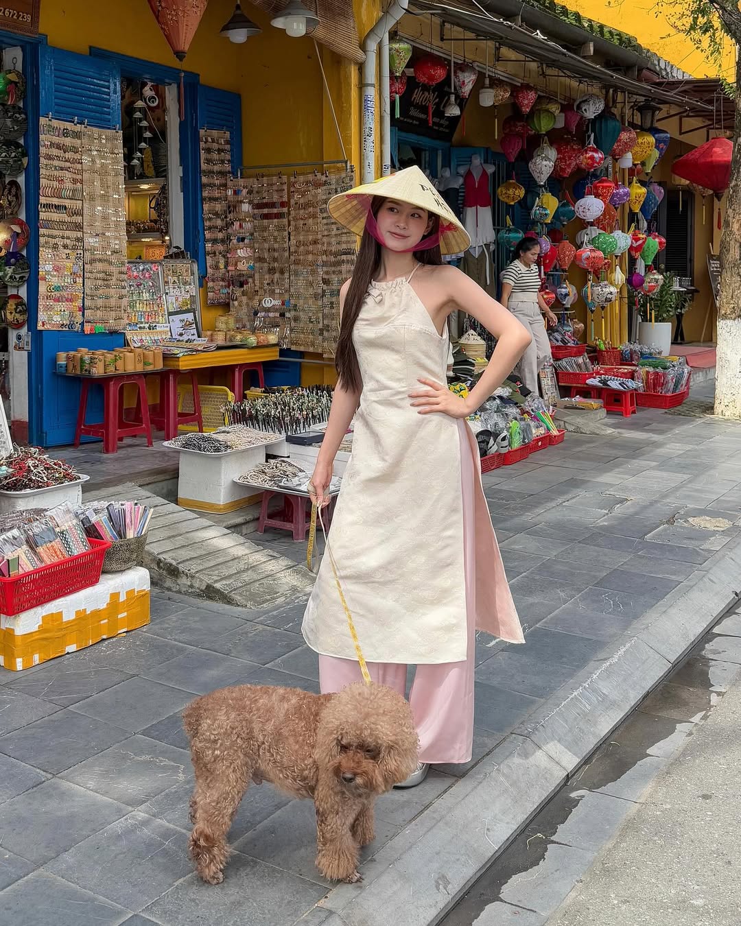 Áo dài kuchi machic