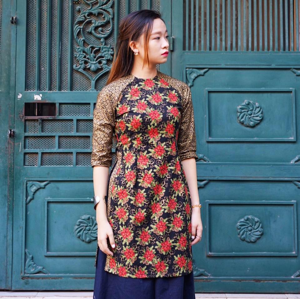 Muôn màu kiểu áo dài cách tân của các thương hiệu thời trang Việt