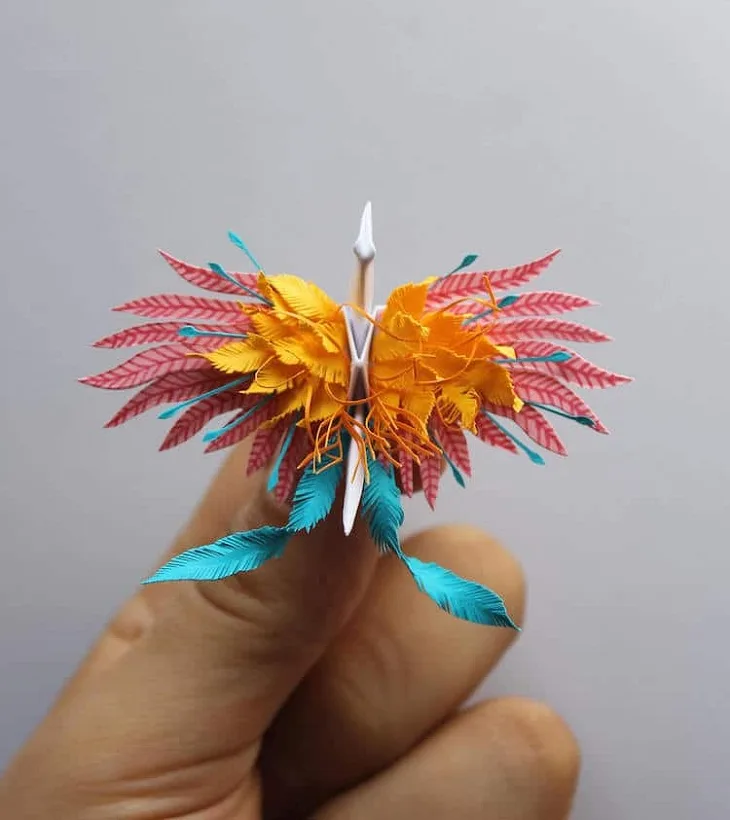 elle việt nam nghệ thuật origami 3